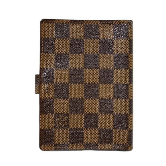 LOUIS VUITTON Agenda PM Ebene Damier Agenda Cover Case 132-081025 - Picture 2 of 12